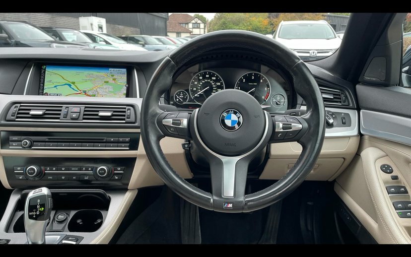 BMW 5 Series 3.0 530D M Sport Saloon 258 Ps Black #5