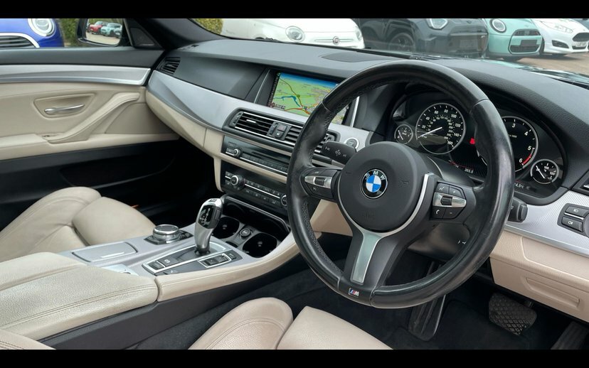 BMW 5 Series 3.0 530D M Sport Saloon 258 Ps Black #6