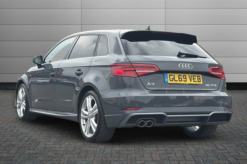 Audi A3 1.5 Tfsi Cod 35 S Line Sportback S Tron GL69VEB Grey #3