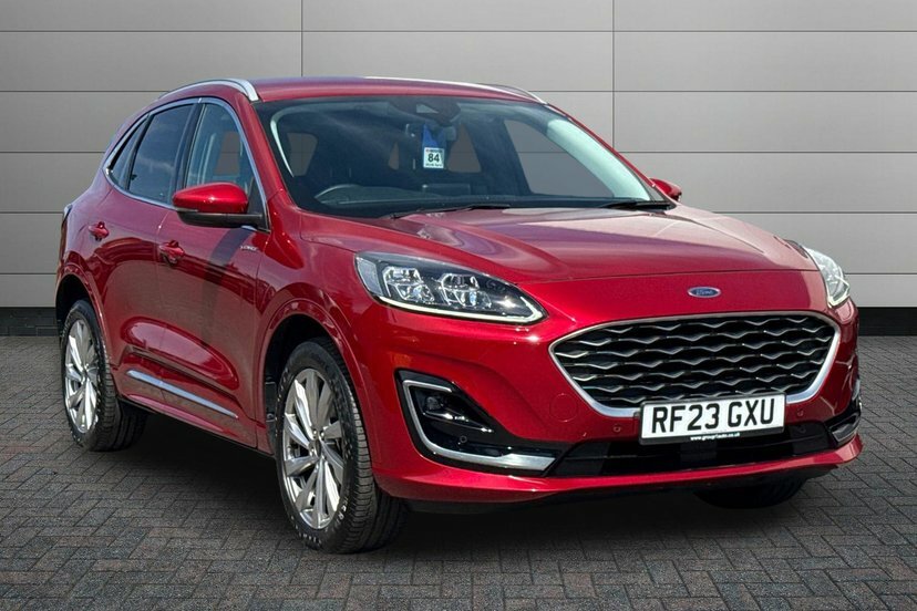 Ford Kuga 2.5H Duratec Vignale Suv Hybrid Cvt 19 Red