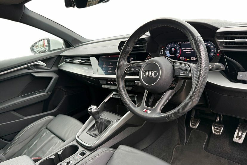 Audi A3 1.0 Tfsi 30 S Line Sportback 11 White #6