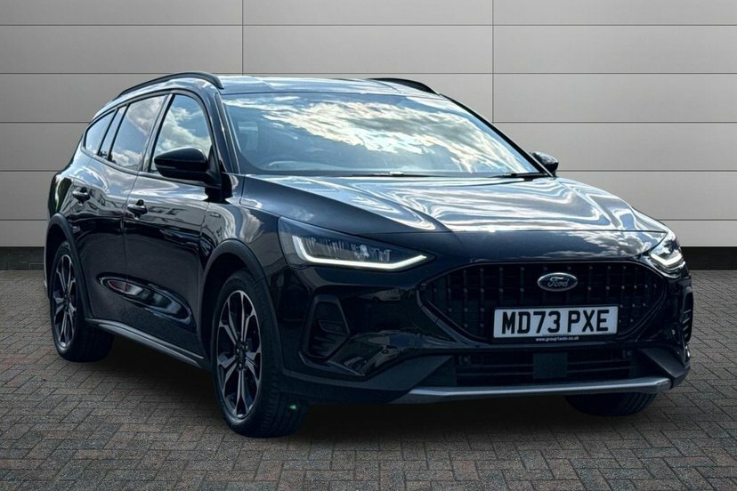 Ford Focus 1.0T Ecoboost Mhev Active X Estate Hybr Black