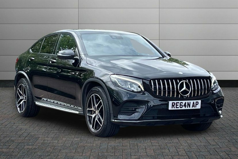 Mercedes-Benz GLC Class 2.1 Glc220d Amg Line Premium Plus Coupe Dies Black