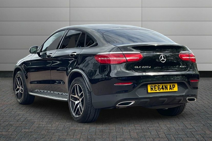 Mercedes-Benz GLC Class 2.1 Glc220d Amg Line Premium Plus Coupe Dies Black #2