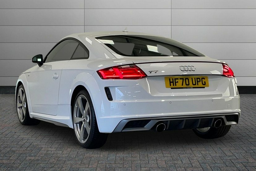 Audi TT 2.0 Tfsi 40 S Line Coupe S Tronic 197 White #3