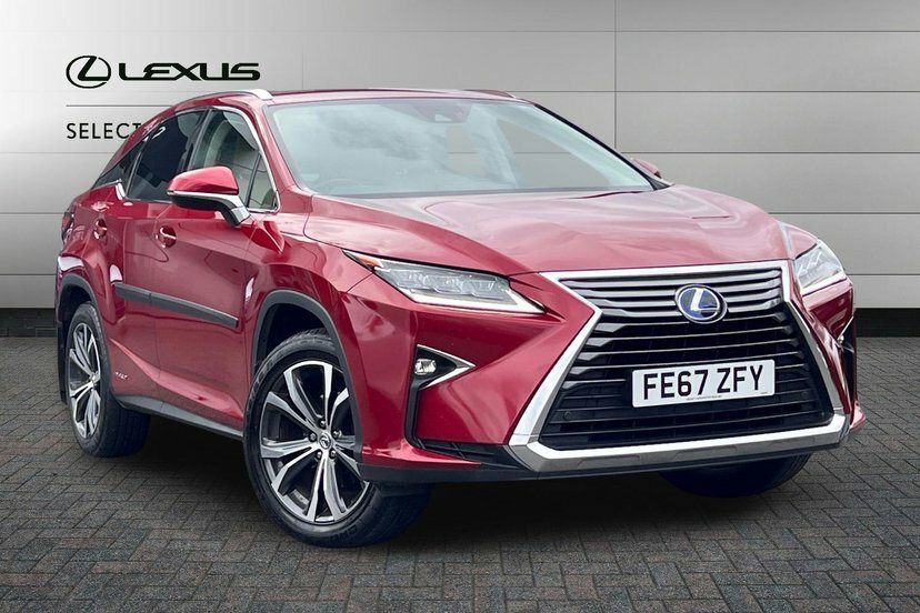 Lexus RX 3.5 450H V6 Luxury Suv Hybrid Cvt 4Wd Red