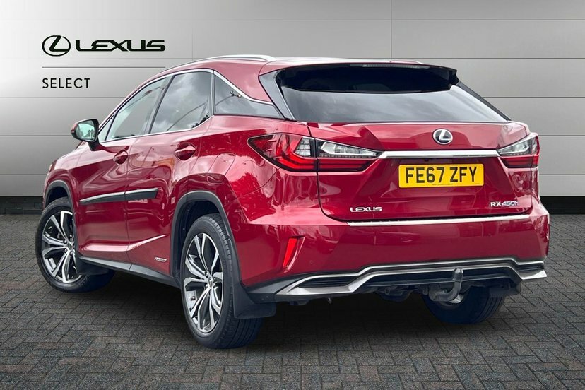 Lexus RX 3.5 450H V6 Luxury Suv Hybrid Cvt 4Wd Red #3