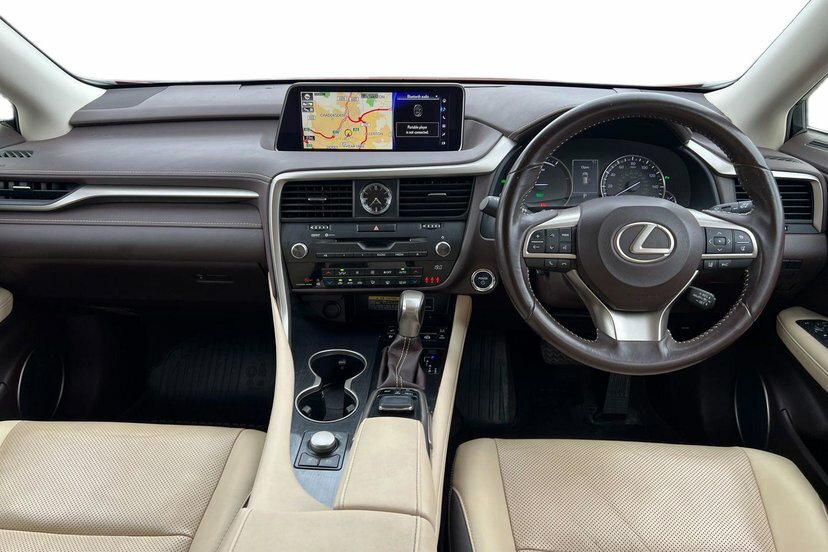 Lexus RX 3.5 450H V6 Luxury Suv Hybrid Cvt 4Wd Red #6