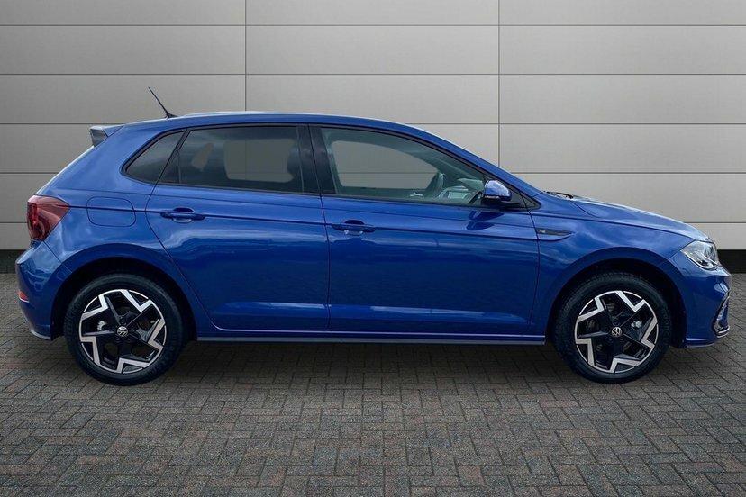 Volkswagen Polo 1.0 Tsi R-line Hatchback Dsg 115 Ps Blue #4