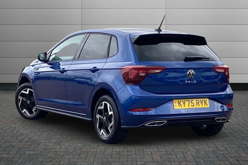 Volkswagen Polo 1.0 Tsi R-line Hatchback Dsg 115 Ps Blue #3