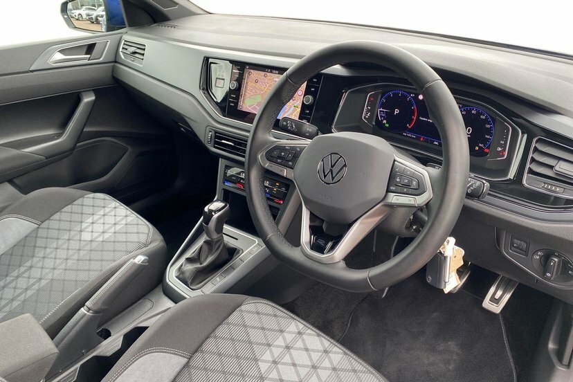 Volkswagen Polo 1.0 Tsi R-line Hatchback Dsg 115 Ps Blue #6