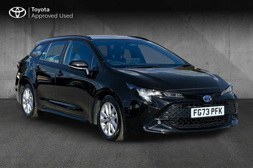 Toyota Corolla 1.8 Vvt-h Icon Touring Sports Hybrid Cv Black