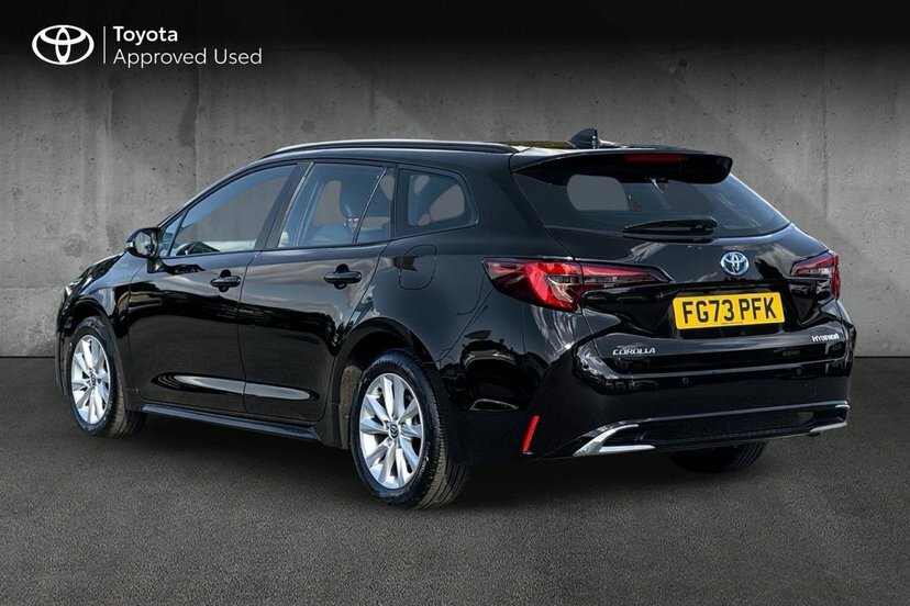 Toyota Corolla 1.8 Vvt-h Icon Touring Sports Hybrid Cv Black #3