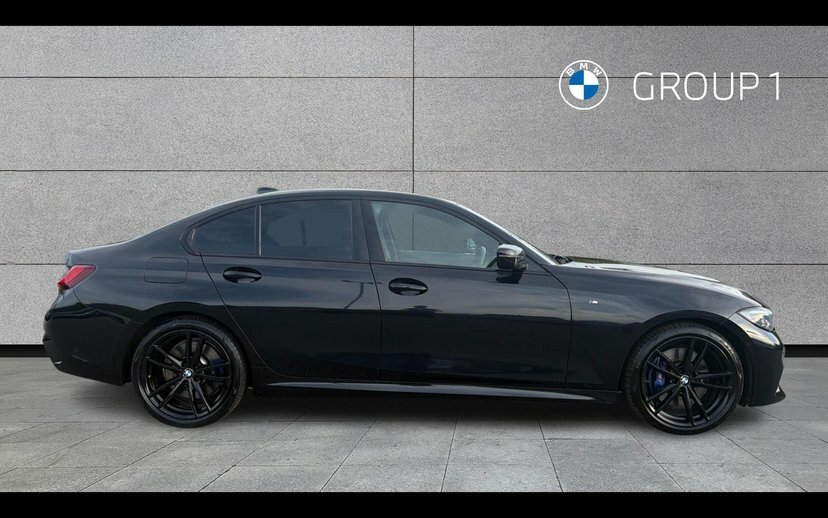 BMW 3 Series 2.0 320I M Sport Saloon 184 Ps Black #3