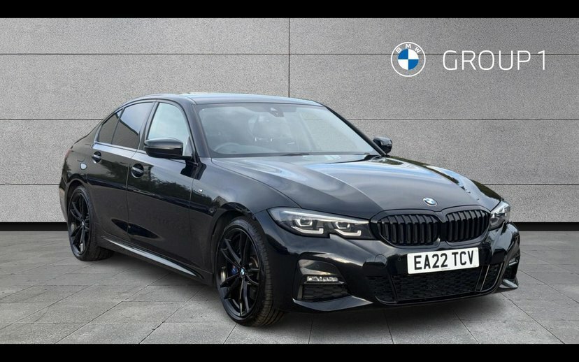 BMW 3 Series 2.0 320I M Sport Saloon 184 Ps Black