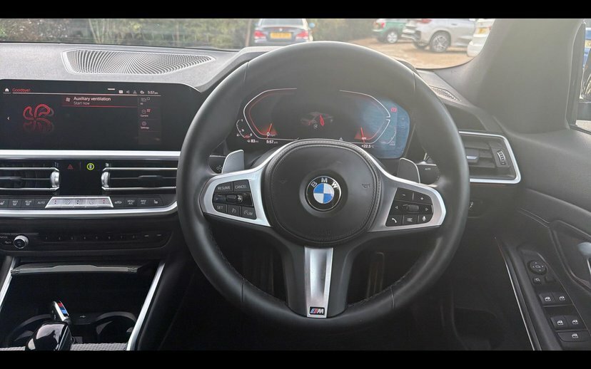 BMW 3 Series 2.0 320I M Sport Saloon 184 Ps Black #5