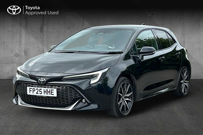 Toyota Corolla 1.8 Vvt-h Gr Sport Hatchback Hybrid Cvt Black #3