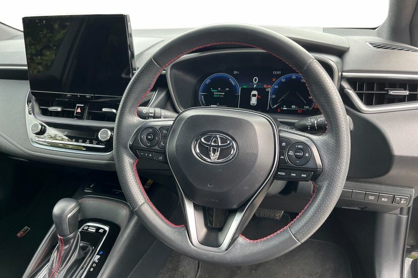 Toyota Corolla 1.8 Vvt-h Gr Sport Hatchback Hybrid Cvt Black #6
