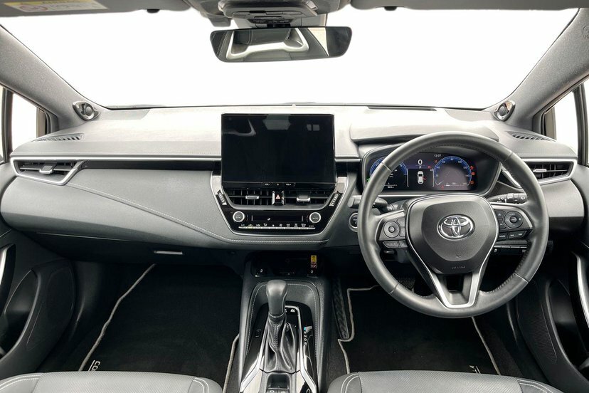 Toyota Corolla 1.8 Vvt-h Excel Hatchback Hybrid Cvt 1 Black #5