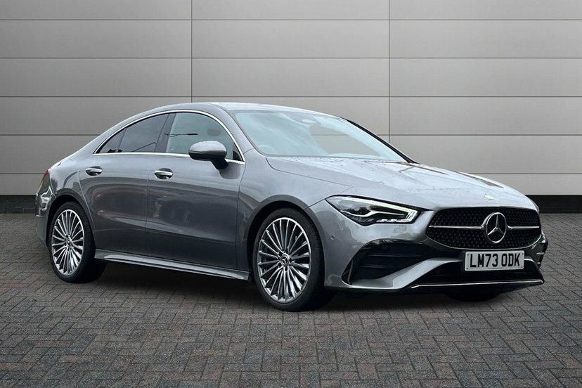 Mercedes-Benz CLA Class 1.3 Cla180h Mhev Amg Line Premium Coupe Petr Grey