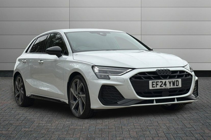 Audi A3 1.5 Tfsi 35 Black Edition Sportback S T White