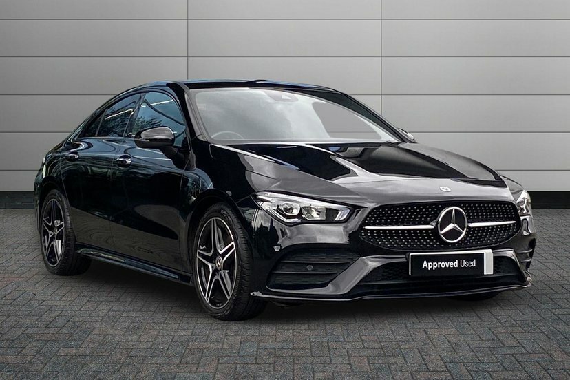 Mercedes-Benz CLA Class 1.3 Cla200 Amg Line Premium Coupe 7G- Black
