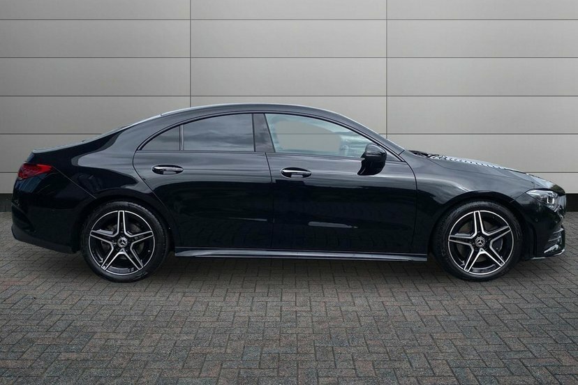 Mercedes-Benz CLA Class 1.3 Cla200 Amg Line Premium Coupe 7G- Black #3