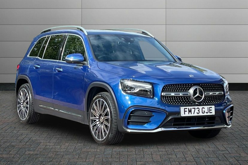 Mercedes-Benz GLB Class 2.0 Glb220d Amg Line Premium Plus Suv Blue