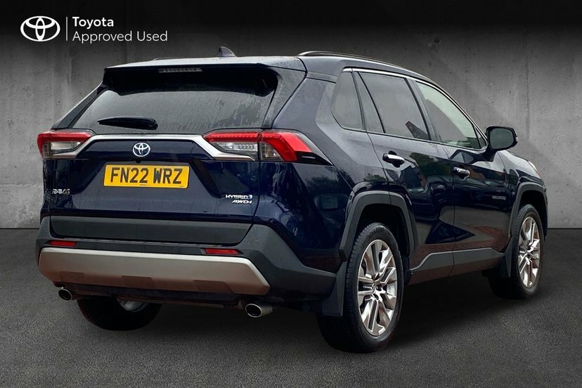 Toyota Rav 4 2.5 Vvt-h Gpf Excel Suv Hybrid Cvt 4Wd Blue #2