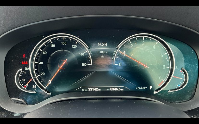 BMW 5 Series White #9
