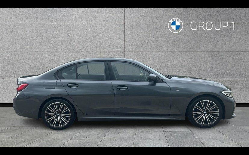 BMW 3 Series 330I M Sport Saloon Grey #3