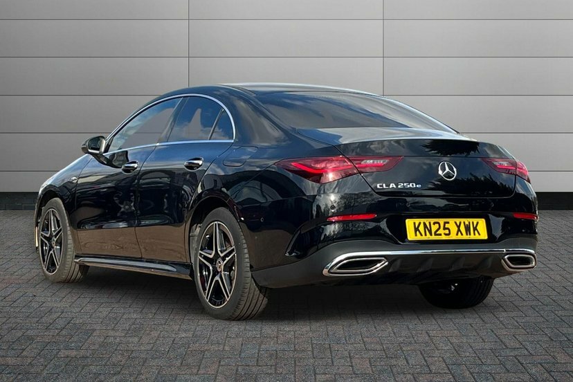 Mercedes-Benz CLA Class 1.3 Cla250e 15.6Kwh Amg Line Executive Coupe Black #2