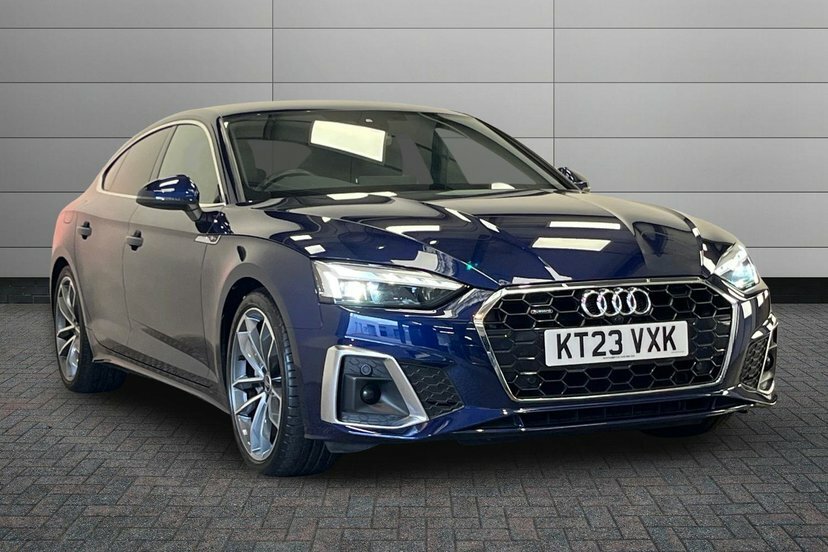 Audi A5 2.0 Tdi 40 S Line Sportback S Tronic Qu Blue