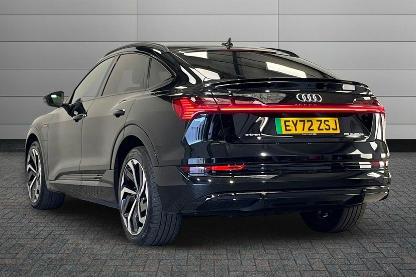 Audi E-tron 50 Black Edition Sportback Quatt Black #3