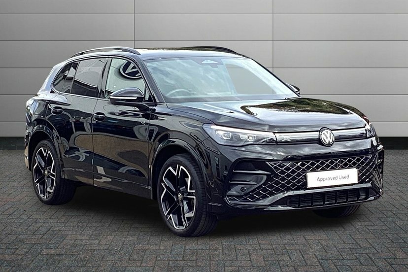 Volkswagen Tiguan 1.5 Etsi Mhev R-line Suv Hybrid Dsg 15 Black