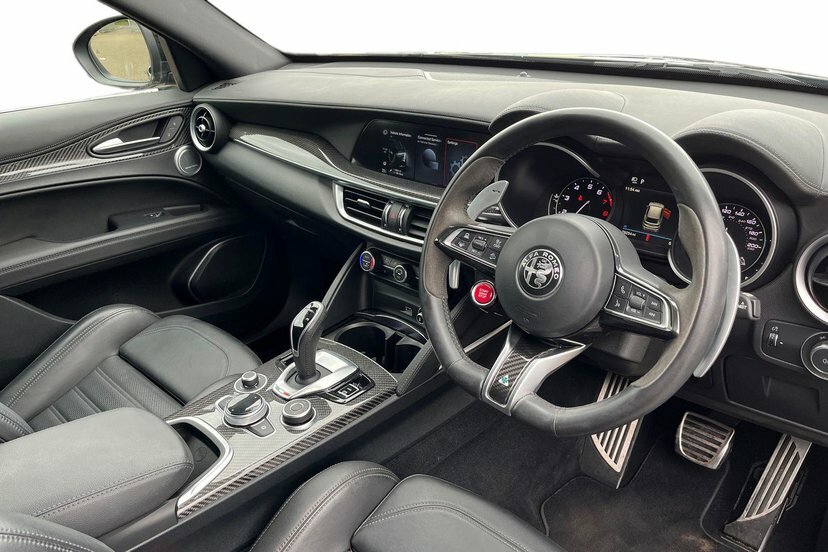 Alfa Romeo Stelvio 2.9 V6 Bi-turbo Quadrifoglio Suv Q Black #6