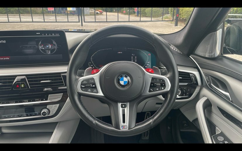 BMW M5 M5 Competition Saloon Grey #5
