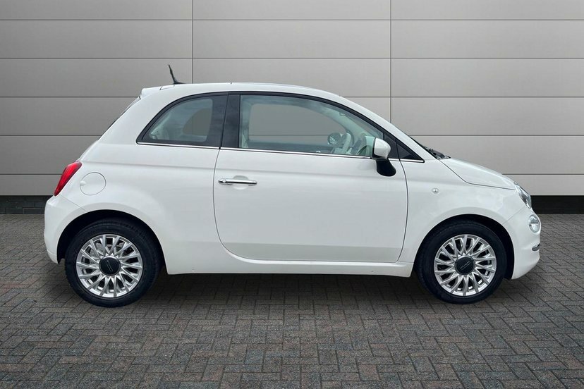 Fiat 500 1.2 Lounge Hatchback 69 Bhp White #4