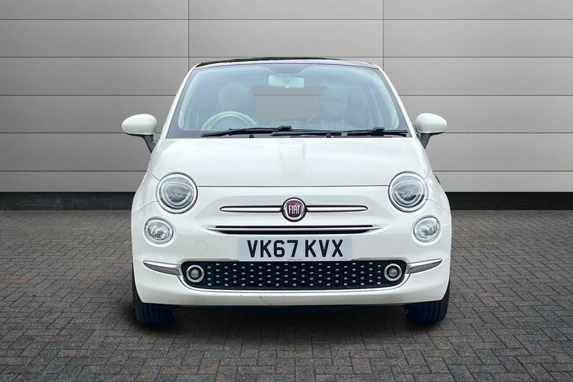Fiat 500 S White #7