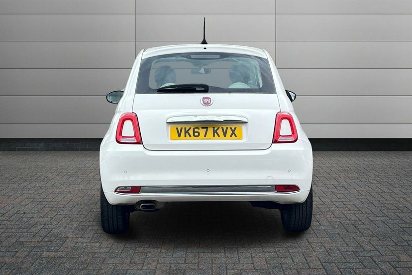 Fiat 500 S White #12