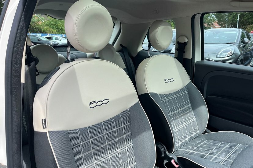 Fiat 500 S White #21
