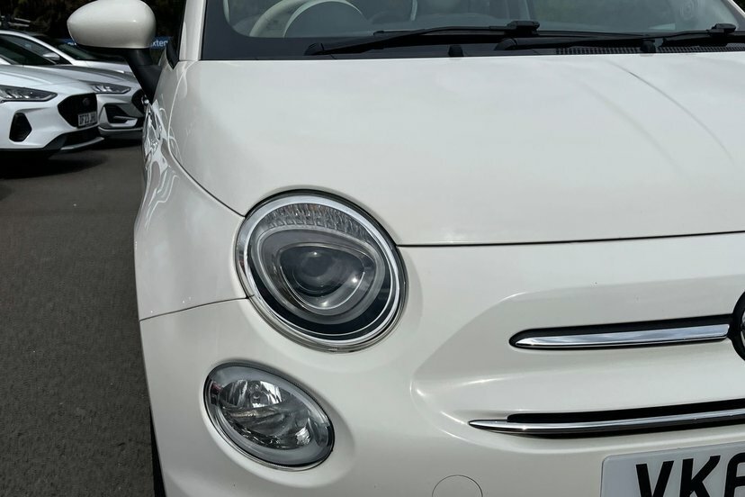 Fiat 500 S White #17