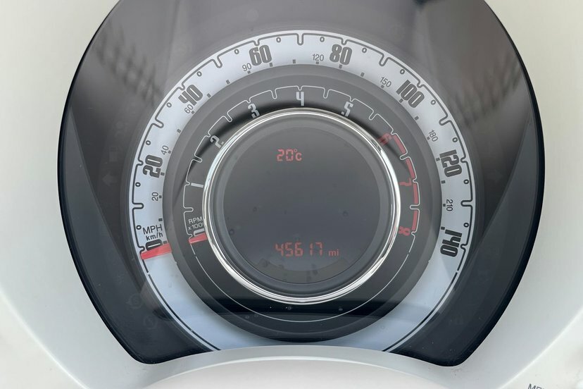 Fiat 500 S White #23