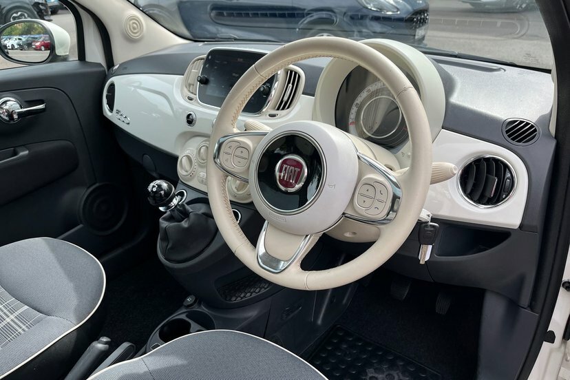 Fiat 500 S White #20