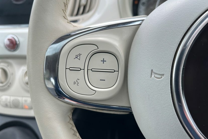 Fiat 500 S White #24
