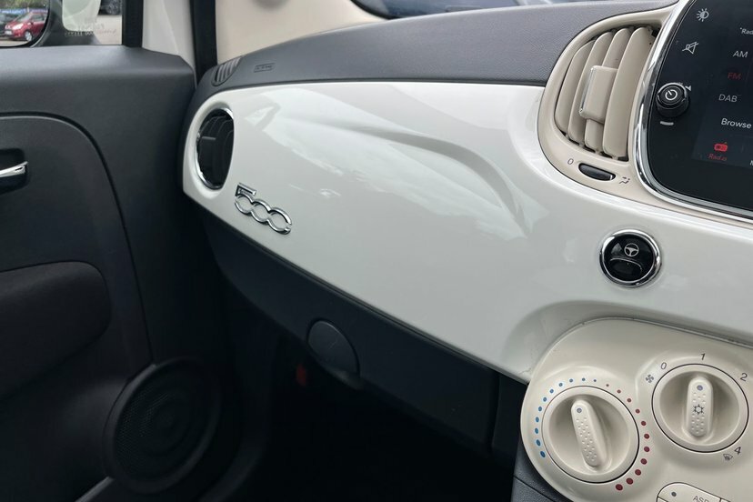 Fiat 500 S White #33
