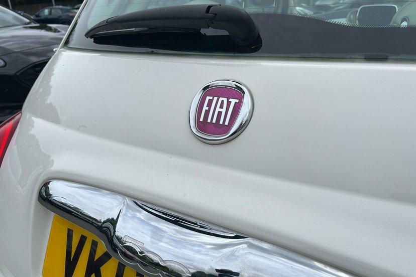 Fiat 500 S White #13