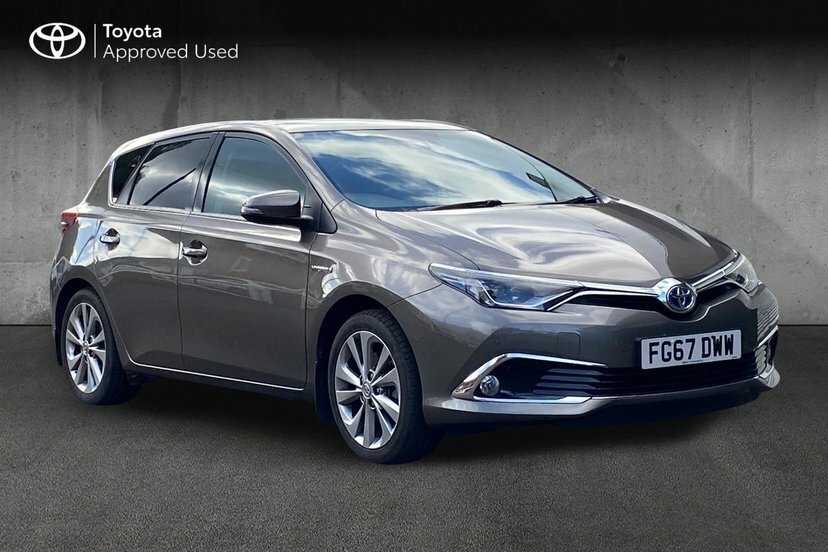Toyota Auris 1.8 Vvt-h Excel Hatchback Hybrid Cvt S Brown