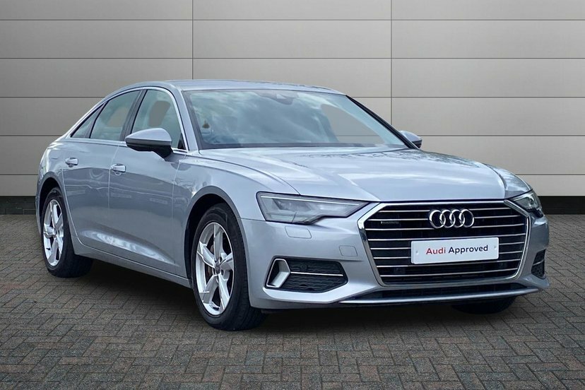 Audi A6 Saloon 2.0 Tfsi 45 Sport Saloon S Tronic Quatt Silver