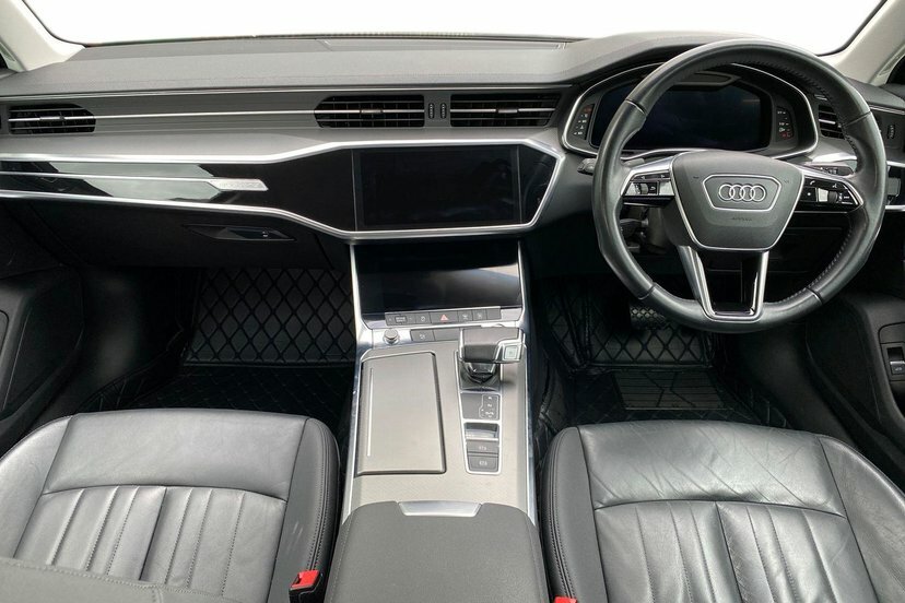 Audi A6 Saloon S Line White #9